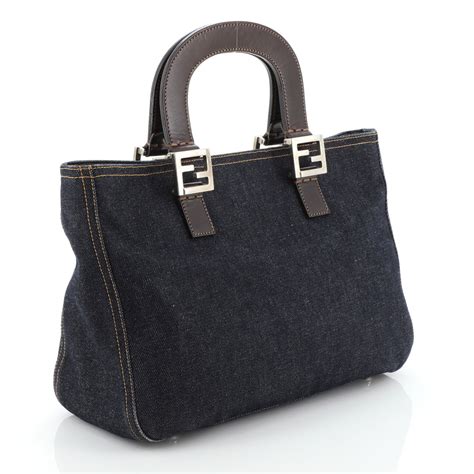 fendi denim|fendi denim bag vintage.